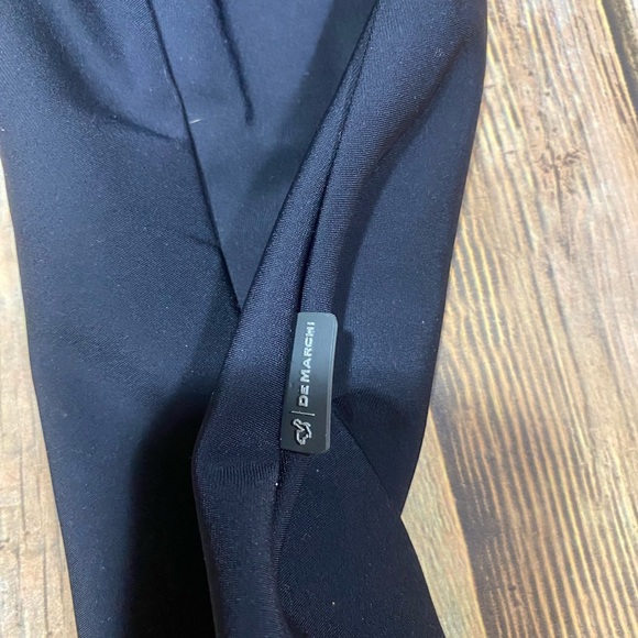 De Marchi Contour Womens Tights Black Cycling Pants New Size Xl - Picture 7 of 8